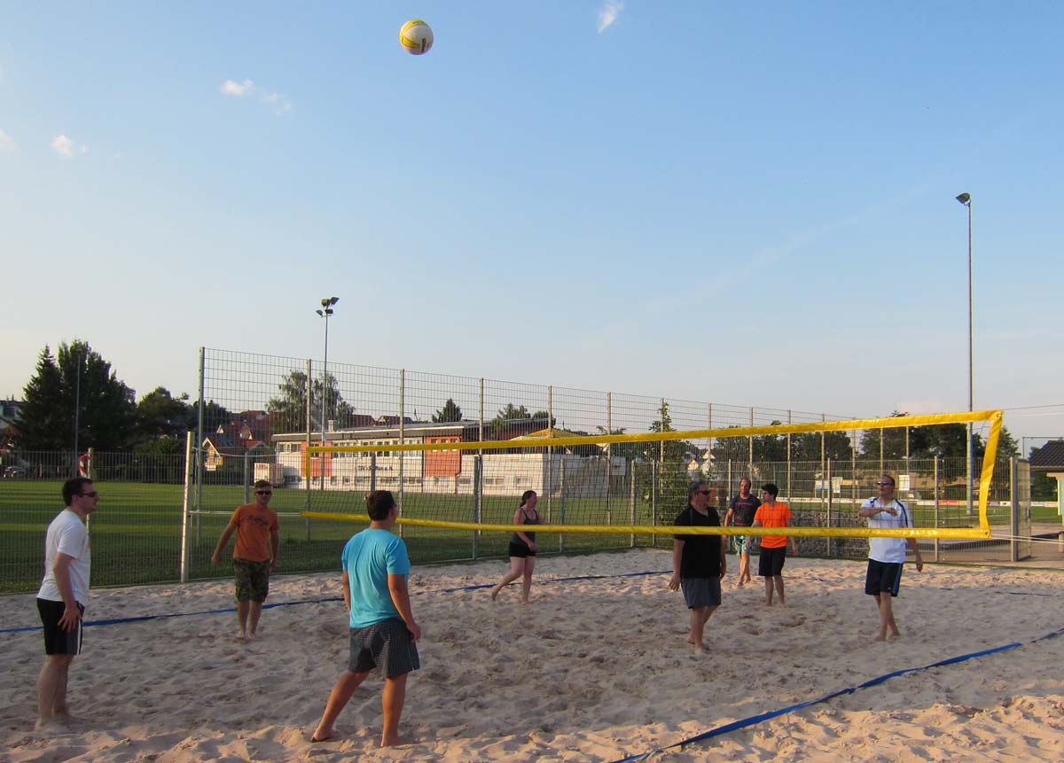 Beachvolleyball Training 2015